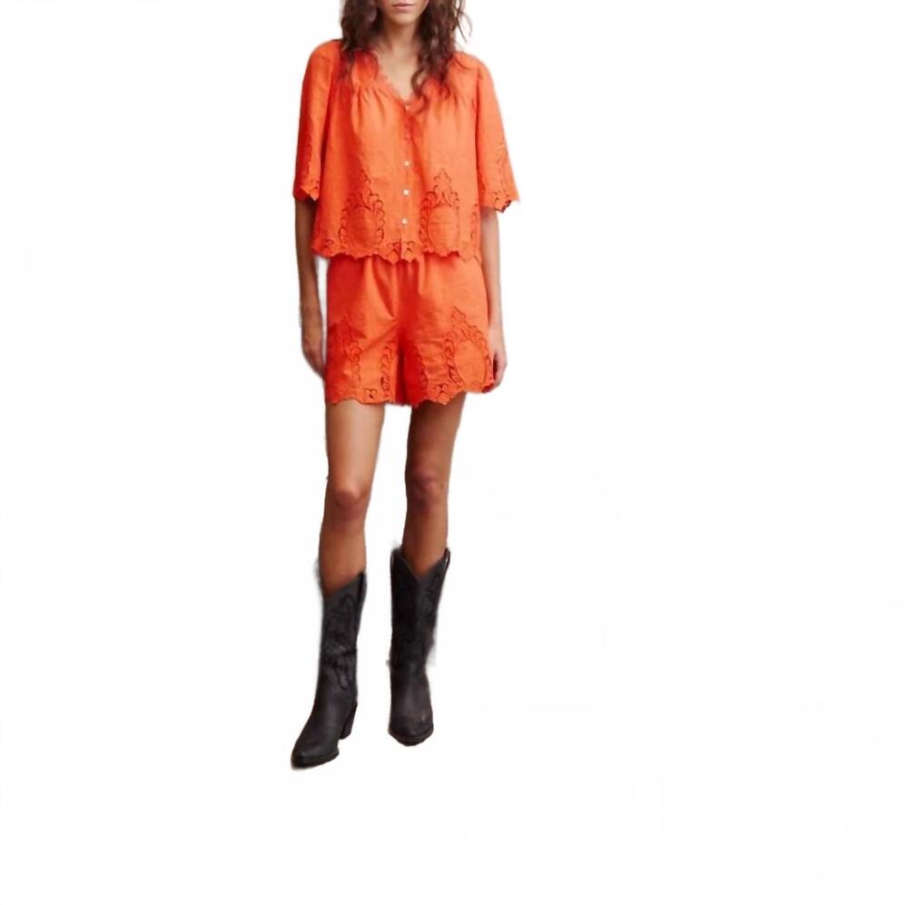 NEW MELISSA NEPTON toro short in orange